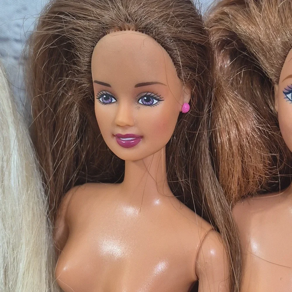 Barbie Doll Lot Of 4 Teresa Midge Skipper Twist Turn Click Knees Nude Mattel